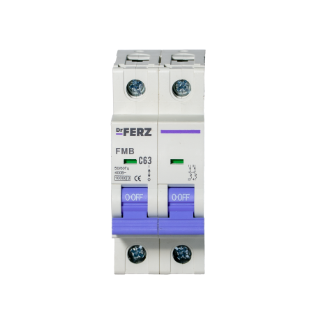 FMB-C 10kA 2P 63 х-ка C Автоматический выключатель